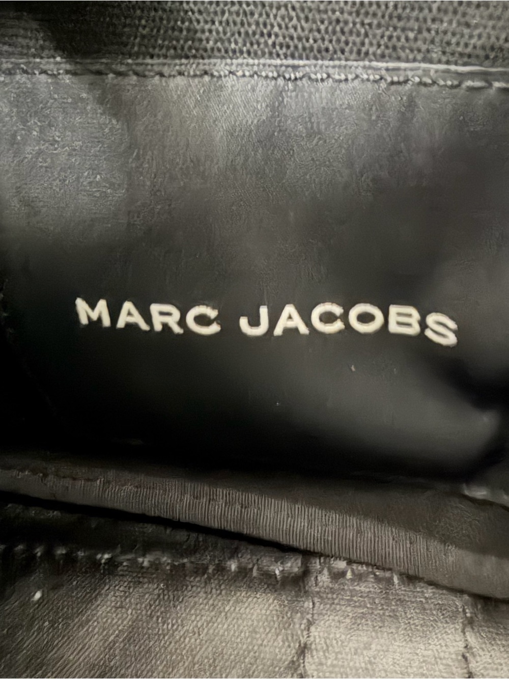 Marc Jacobs Black & White Graffiti Canvas Tote - Picture 5 of 8